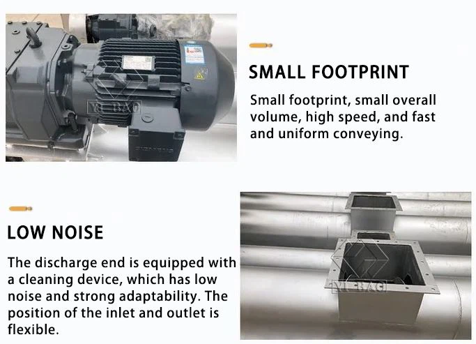 Flexible Spiral Screw Conveyor