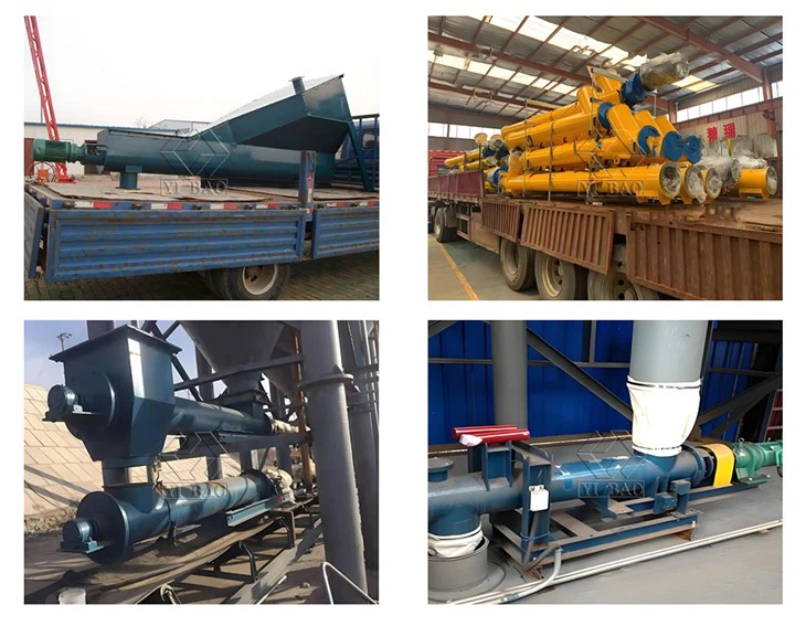 Wood Sawdust Screw Conveyor